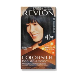 Revlon Colorsilk Permanent Hair Color 12 Natural Blue Black