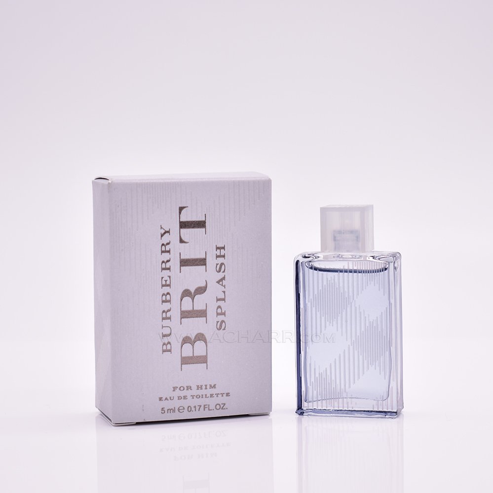 Burberry Brit Splash Eau De Toilette Miniature for Him 5ml