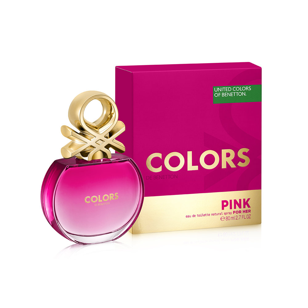 United Colors Of Benetton Colors Pink EDT 80ml Spray- 1800 tk
