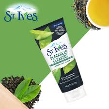 St.ives Blackhead Face Wash Scrub Blackhead Clearing Green Tea 150 Ml