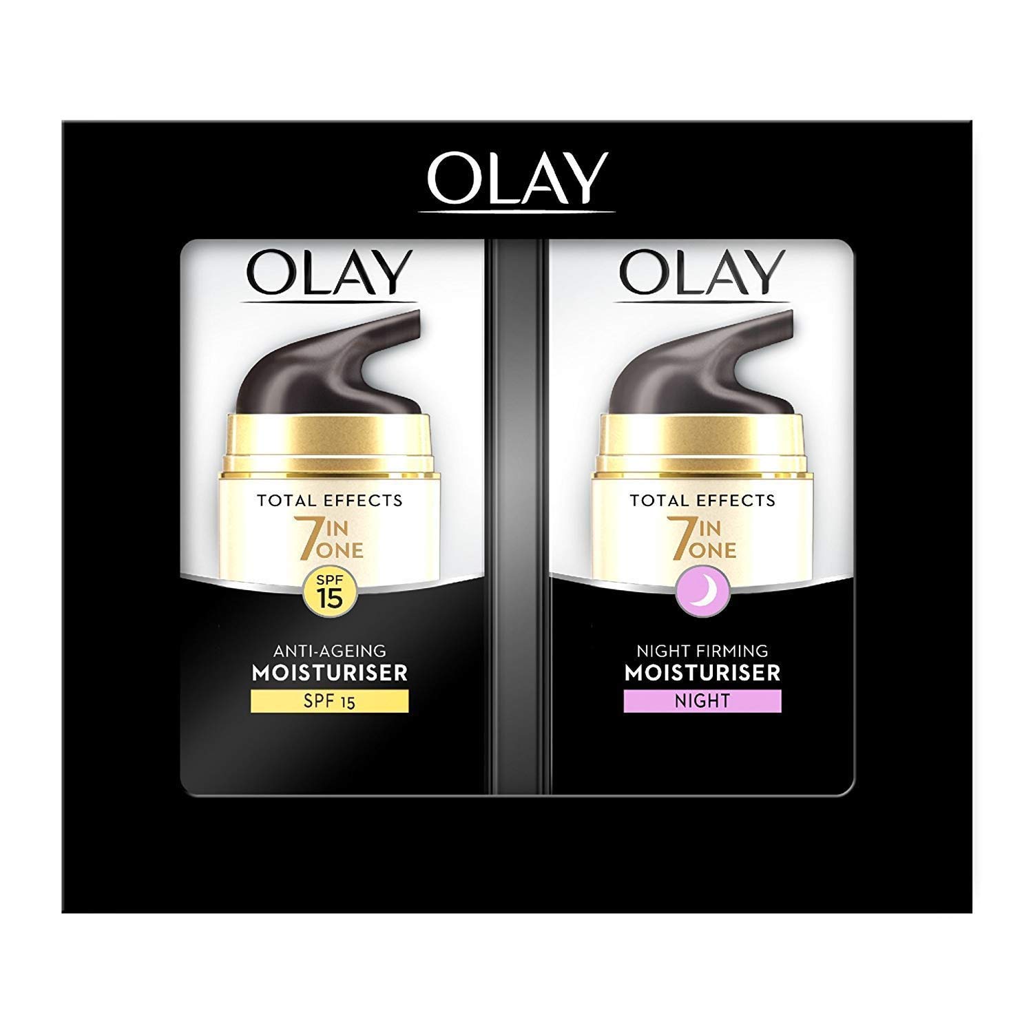 Olay Total Effects Moisturiser Day and Night Cream 37 ml - Duo