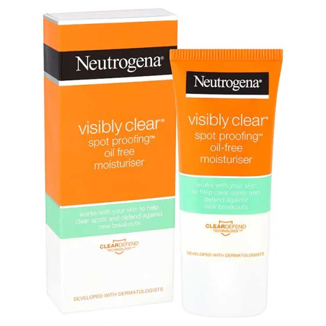 30 - Neutrogena Visibly Clear Spot Proofing Oil Free Moisturiser