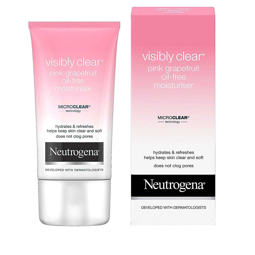 34 - Neutrogena Visibly Clear Pink Grapefruit Oil-Free Moisturiser