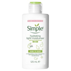 Simple Kind To Skin Light Moisturiser Hydrating 125ml
