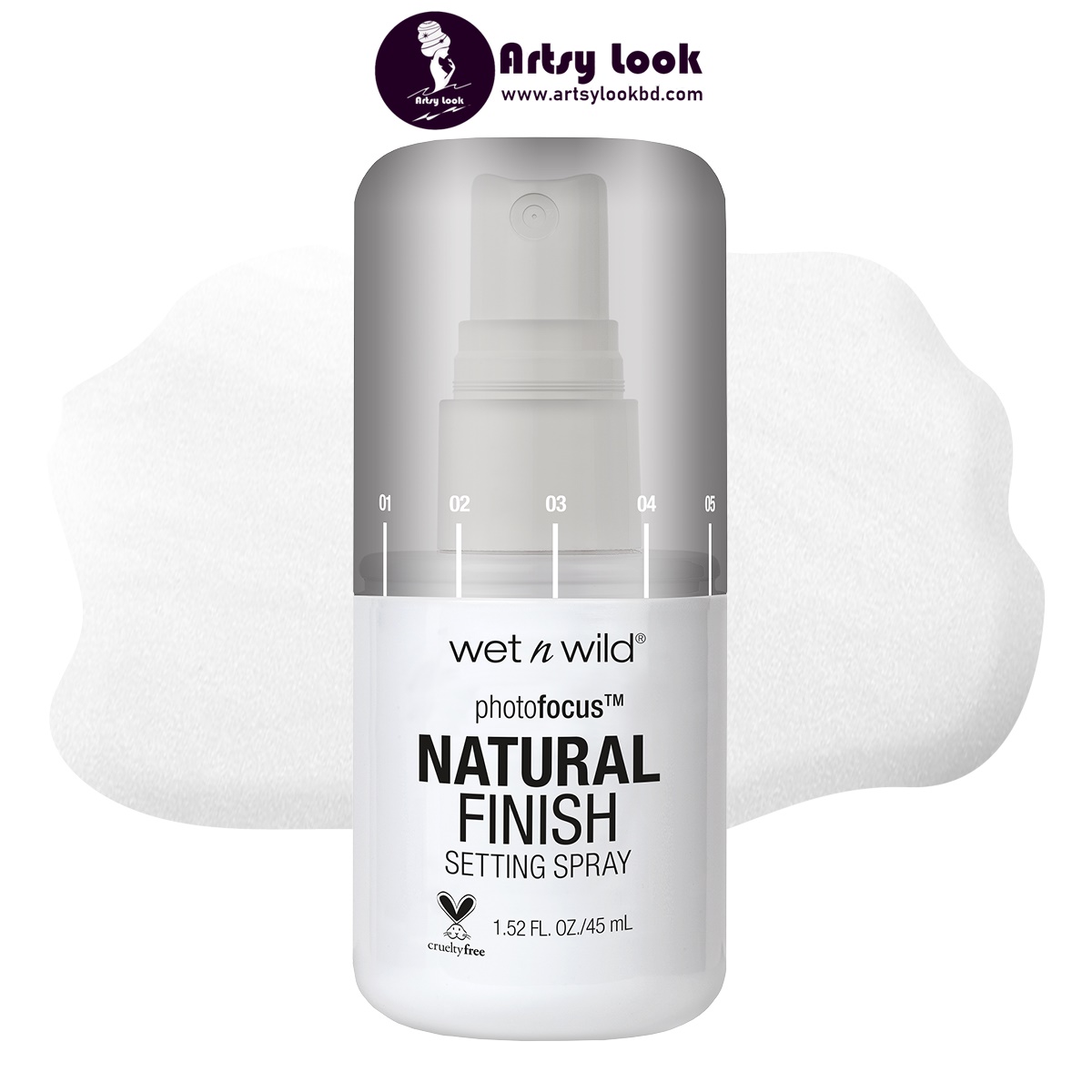 Wet N Wild PhotoFocus Natural Finish Setting Spray 45ml