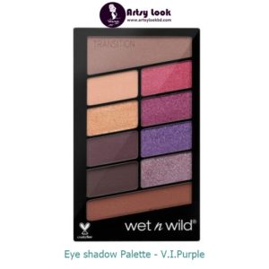 Wet n Wild Color Icon 10 Pan Eye shadow Palette - V.I.Purple