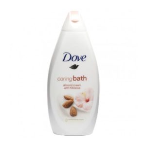Dove Caring Bath Almond Cream With Hibiscus 500ml