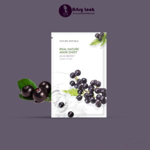 Nature Republic Real Nature Mask Sheet Acai Berry 23ml