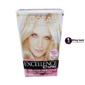 L'Oreal Excellence Creme Hair Color 03 - Lightest Natural Ash Blonde
