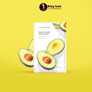 Nature Republic Real Nature Mask Sheet Avocado 23ml