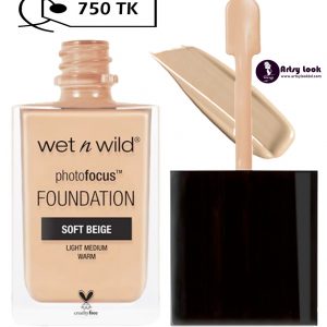 Wet n Wild Photo Focus Foundation- Soft Beige