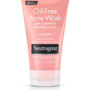 Neutrogena Oil-Free Acne Wash Pink Grapefruit Foaming Scrub