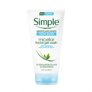 Simple Water Boost Micellar Facial Gel Wash 150ml