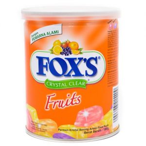 Foxs crystal clear fruits candy box