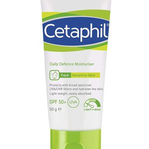 Cetaphil Daily Defence Moisturiser with SPF 50 Plus, 50 g