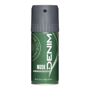 Denim Musk Deodorant Body Spray, Patchouli, 150 ml