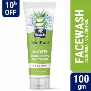 Parachute SkinPure Aloe Vera Brightening Oil Control Facewash