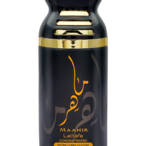 Lattafa Maahir Gold Concentrated Perfumed Deodrant Body Spray - 250 ml