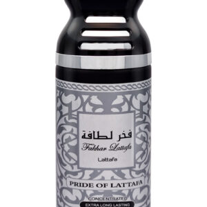 Lattafa Fakhar Black Pride Concentrated Perfumed Deodorant Body Spray - 250 ml