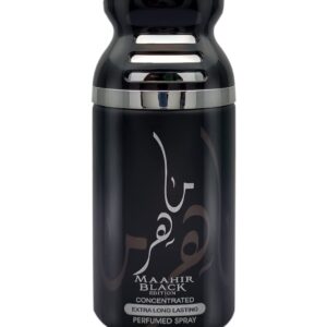 Lattafa Maahir Black Concentrated Extra Long Lasting Perfumed Spray 250ml