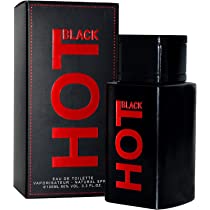 HOT BLACK by Shaikh Saeed Perfumes - Made In France - Eau de Toilette For Men, 100ml