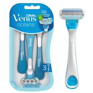 Gillette Venus Oceana Women's Disposable Razors - 3 Pack