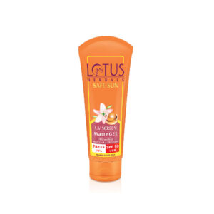 Lotus Herbals Safe Sun UV Screen Matte Gel PA+++ SPF 50 UVB 50gm