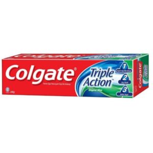 Colgate Triple Action Toothpaste 200gm/ubat gigi orginal mint