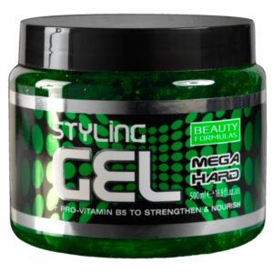 Beauty Formulas Mega Hard Styling Gel- 500 ml