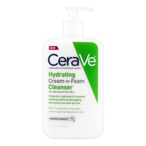 Cerave Hydrating Cream To Foam Cleanser (normal-to-dry skin) 473ml