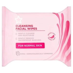SUPERDRUG CLEANSING FACIAL WIPES 25 PCS NORMAL SKIN