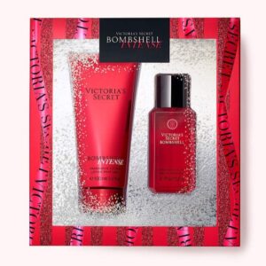 Victoria's Secret BOMBSHELL INTENSE Fragrance Lotion 100 mL / 3.4 FL OZ, Fragrance Mist 75 mL / 2.5 FL OZ - Made in USA -
