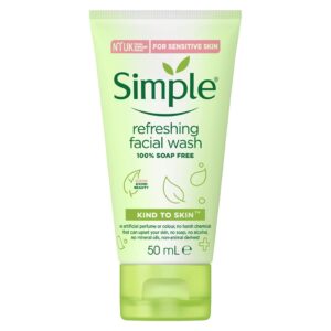 Simple Kind To Skin Refreshing Facial Wash Gel 50ml