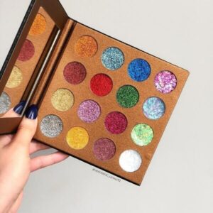 UCANBE STARRY PALETTE-Pro 16 Colors Glitter Eyeshadow Palette - Professional