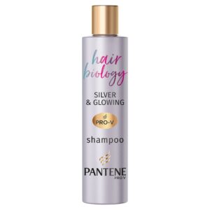 Pantene Hair Biology Silver & Glowing Purple Shampoo - 250ML