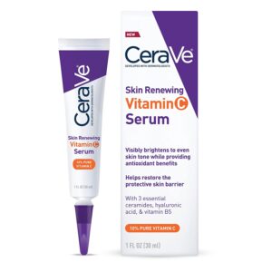 CeraVe Vitamin C Serum with Hyaluronic Acid Serum for Face-30 ml(usa)