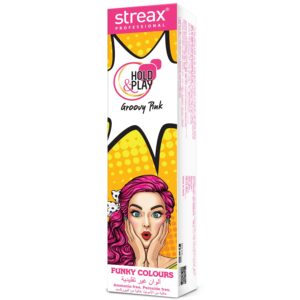 Streax Professional Hold & Play Funky Colours - Groovy Pink