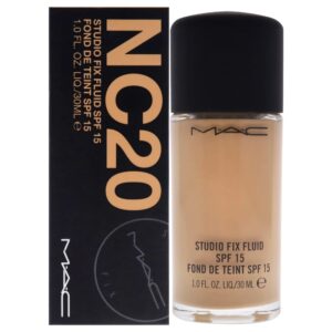 Mac Studio Fix Fluid Foundation Spf 15, Beige (Nc20)