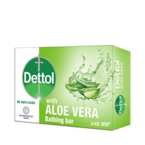 Dettol Bathing Soap Bar Aloe Vera 125 Gm
