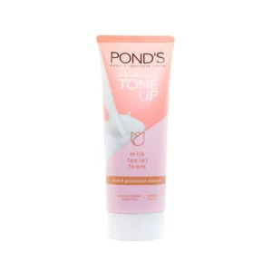 Ponds Instabright Tone Up Milk Facial Foam With Milk Glutaboost Essence