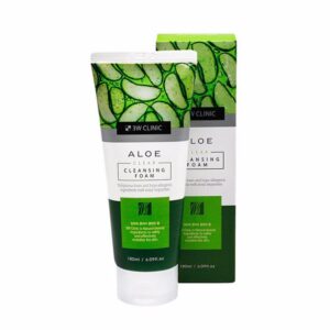 0000784 3w Clinic Aloe Clear Cleansing Foam 180ml