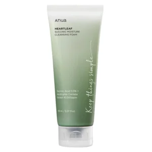 0004452 Anua Heartleaf Succinic Moisture Cleansing Foam 150ml