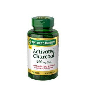 Natures Bounty Activated Charcoal 260 Mg 100 Capsules