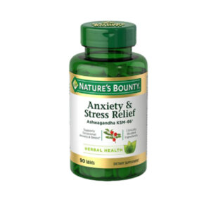 Natures Bounty Anxiety Stress Relief Ashwagandha Ksm 66 90 Tablet