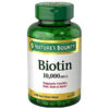 Natures Bounty Biotin 10000mcg 250 Softgels