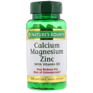 Natures Bounty Calcium Magnesium Zinc 100 Tablets
