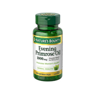 Natures Bounty Evening Primrose Oil 1000 Mg 60 Rapid Release Softgels