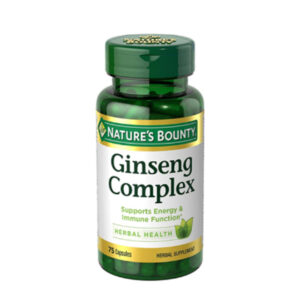Natures Bounty Ginseng Complex 75 Capsules