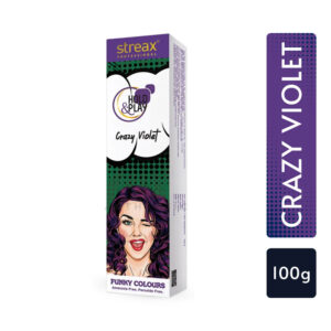 Streax Professional Hold Play Funky Colours Crazy Violet 1