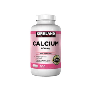 0004177 Kirkland Signature Calcium 600 Mg D3 500 Tablets